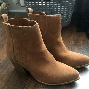 Brown booties
